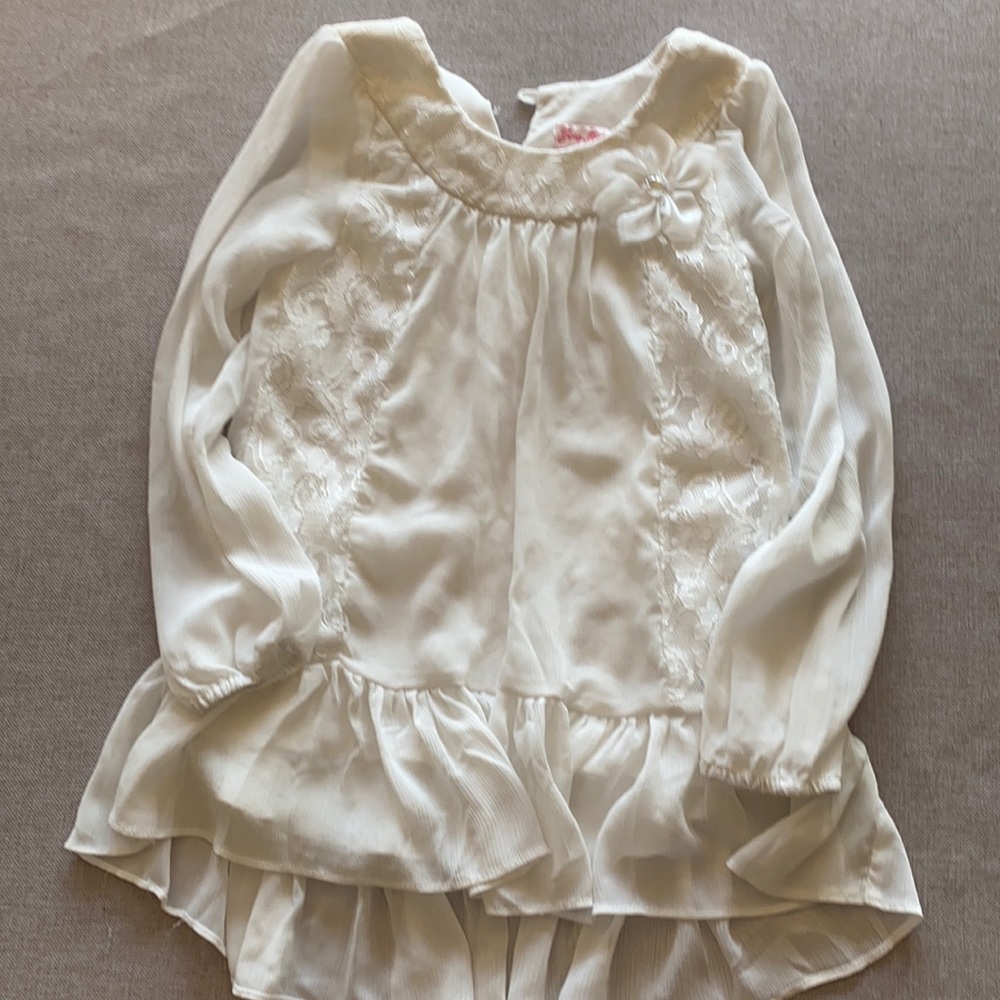 Cream colored jona Michelle dress shirt